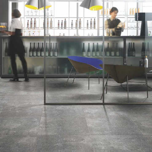 Gach Lat San Xi Mang Phong Cach Cong Nghiep 600x600mm