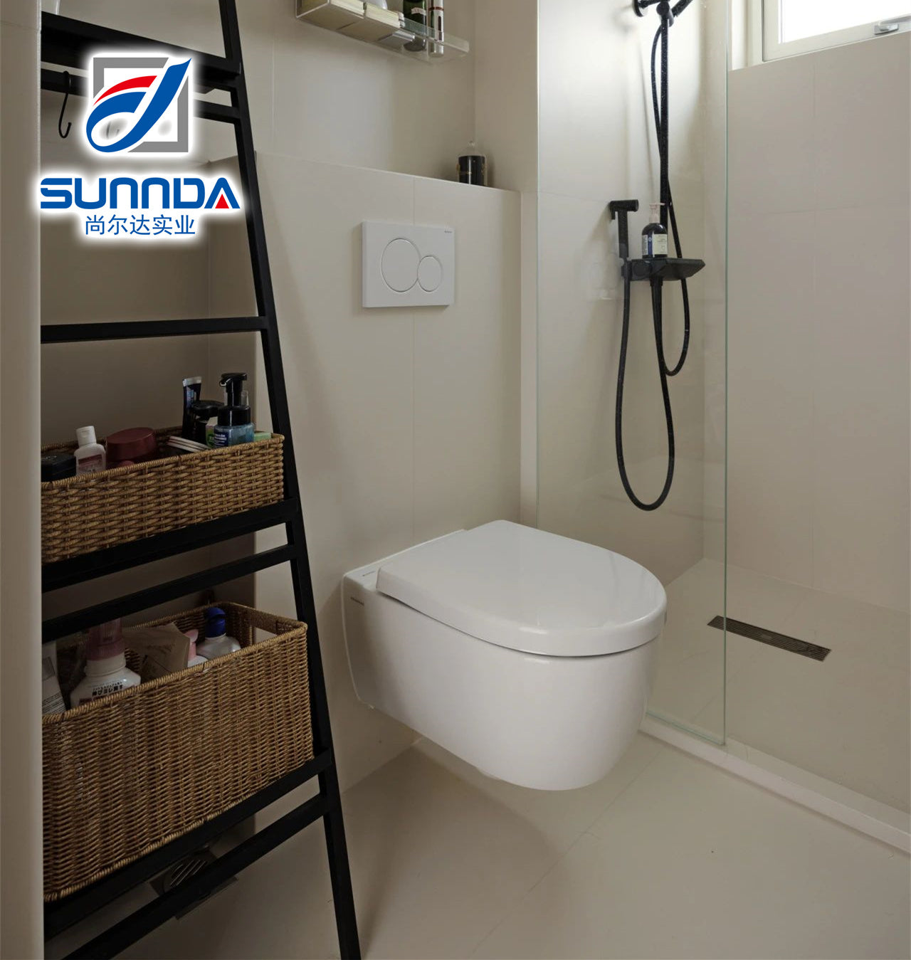 Gạch Lát Sàn Ceramic Tráng Men Thô Mộc Màu Xám Đậm 600x600 mm cho Nhà Tắm và Nhà Bếp