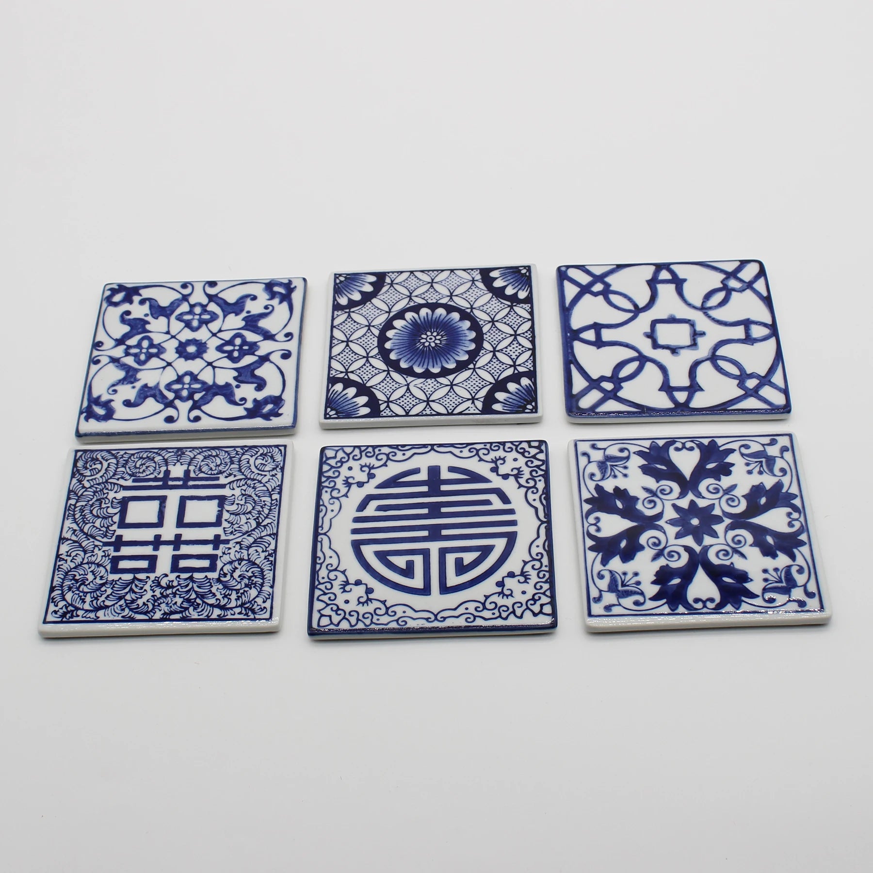 Gạch Men Trang Trí Xanh Trắng - Sắc Màu Ngôi Nhà