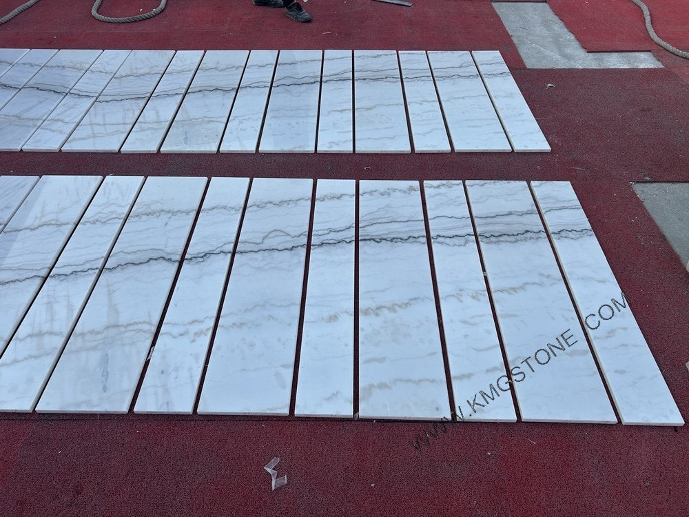 Gạch đá lát sàn cẩm thạch trắng tự nhiên Trung Quốc chất lượng cao cấp