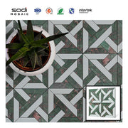 Gạch ốp tường bếp tự dính nhiều màu sắc, gạch mosaic bóc ra và dán