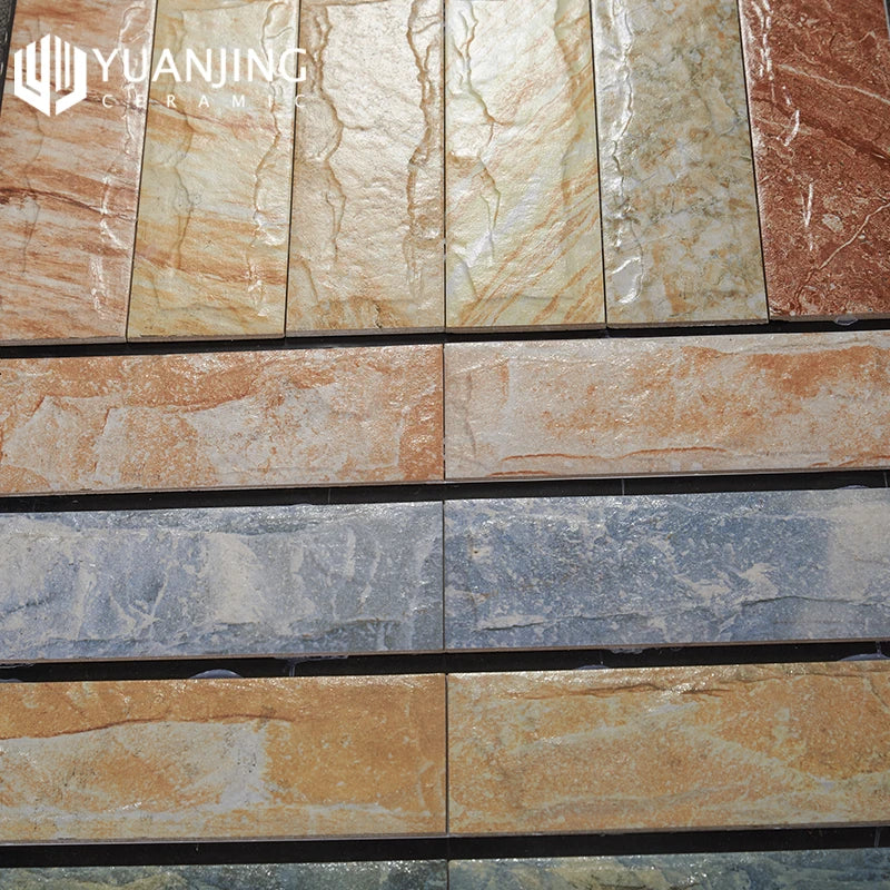 Gạch Sứ 100x300mm 3D Lõm Lồi Men Mờ Gạch Gốm Kiểu Biệt Thự Cổ Điển Nhà Cung Cấp Trung Quốc Trang Trí Nhà Cửa Gạch Ốp Tường Ngoại Thất