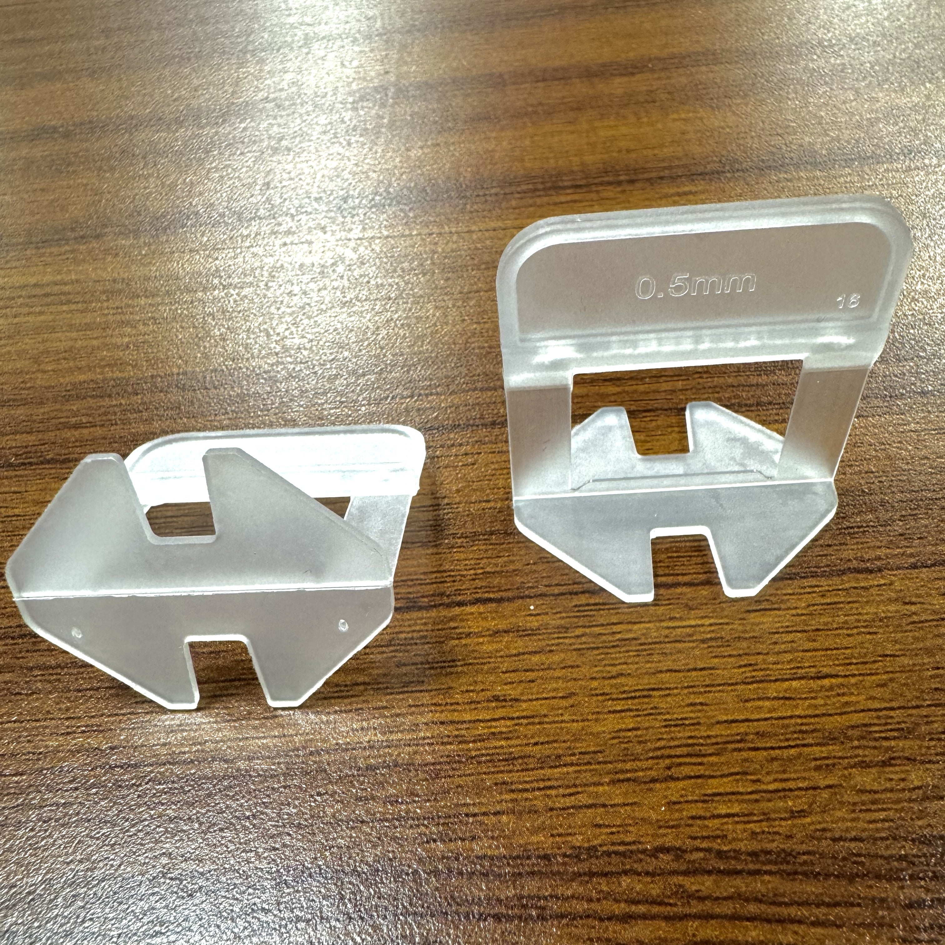 Hệ thống cân bằng gạch và phụ kiện, kẹp và thanh định vị bằng nhựa 0,5mm dễ sử dụng