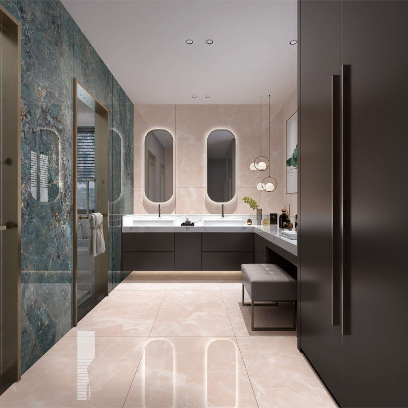 Gạch Sứ Ốp Lát Sàn Và Tường Phong Cách Khách Sạn Sang Trọng Cổ Điển Hiện Đại