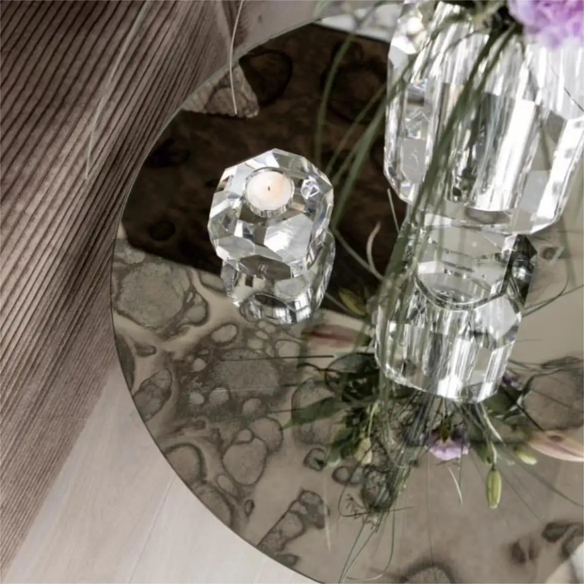 Gương Nghệ Thuật Xanh Cổ Điển Phong Cách Trung Quốc