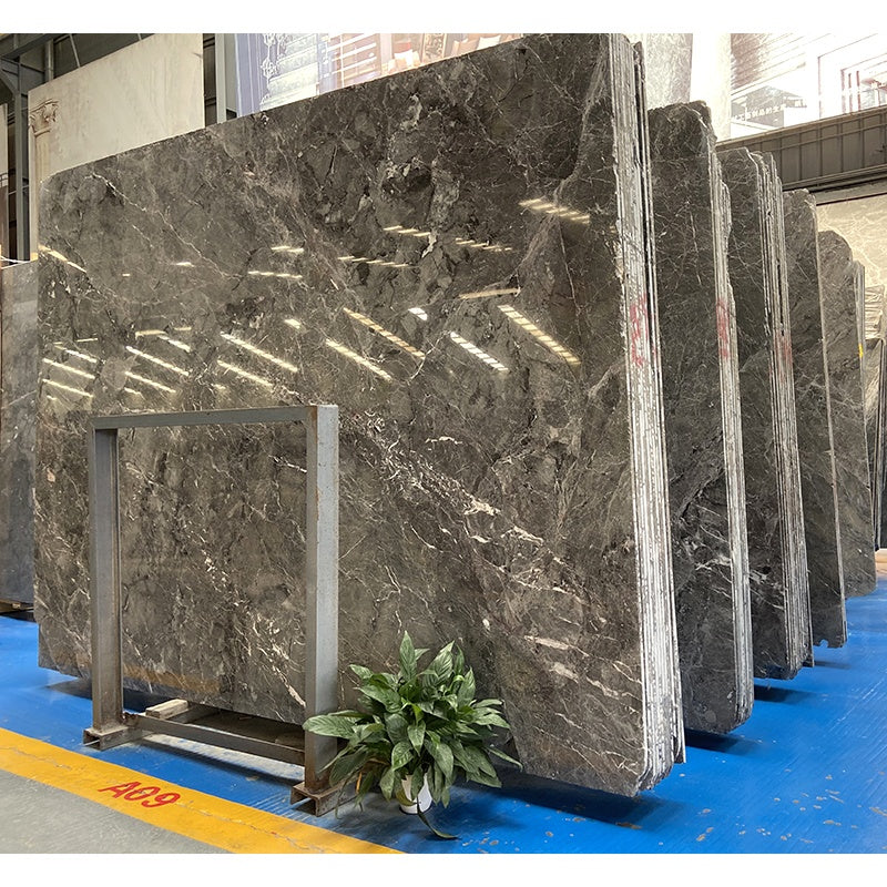 Tấm Đá Cẩm Thạch Thổ Nhĩ Kỳ Nâu Đậm Lát Sàn