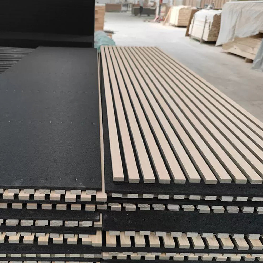 Tấm tiêu âm Akupanel MDF veneer gỗ cách âm cho gia đình và văn phòng