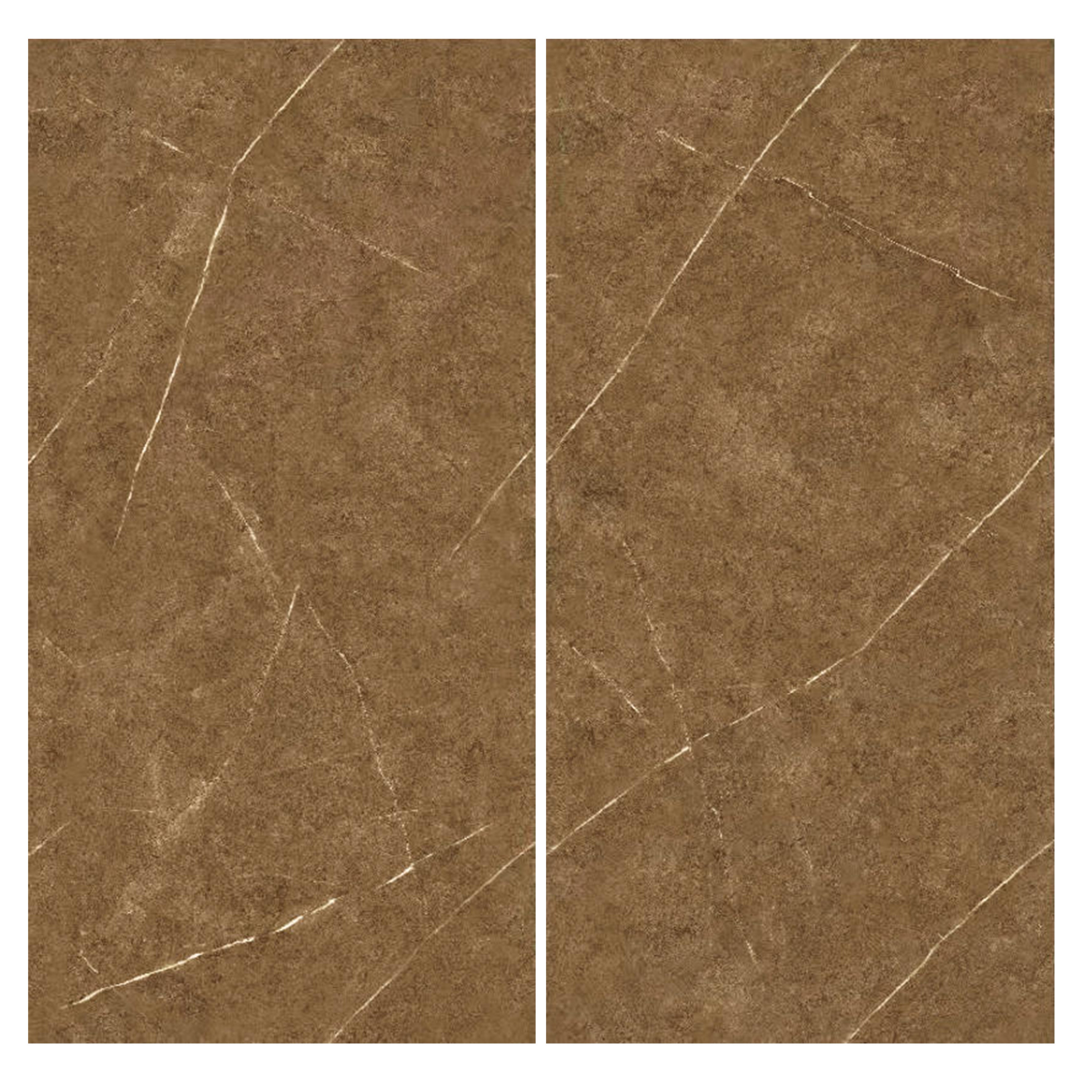 Gạch Lát Sàn 600x1200 Vân Đá Cẩm Thạch Vàng Sang Trọng Hiện Đại Chống Trơn Trượt Kiểu Gạch Nung Cho Phòng Khách, Khách Sạn, KTV