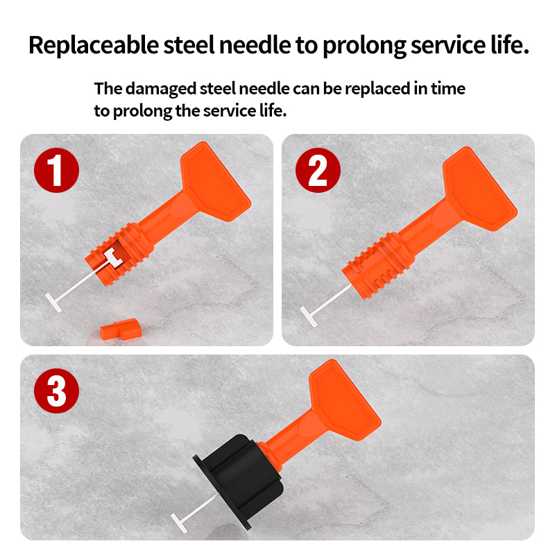 Hệ thống cân bằng gạch T-lock bằng nhựa