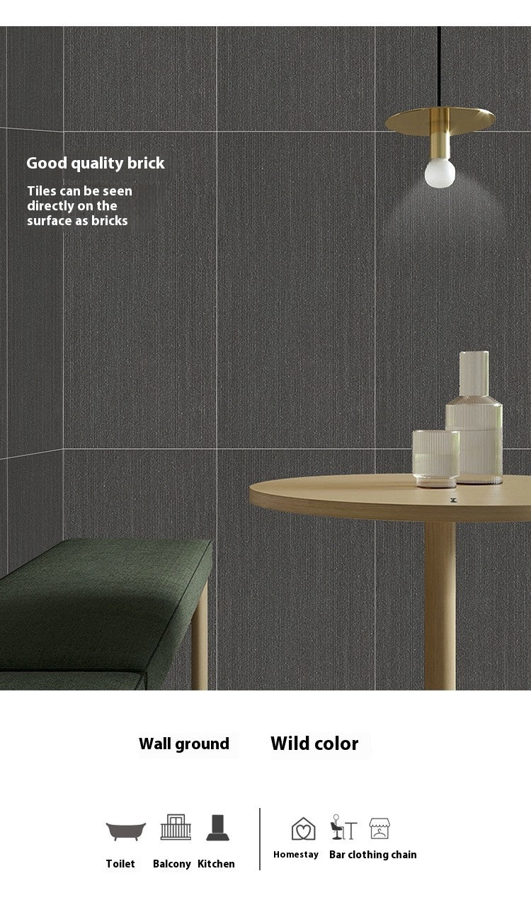 Gạch Gốm Đá Sa Thạch Đen Foshan 60x60 Hiện Đại