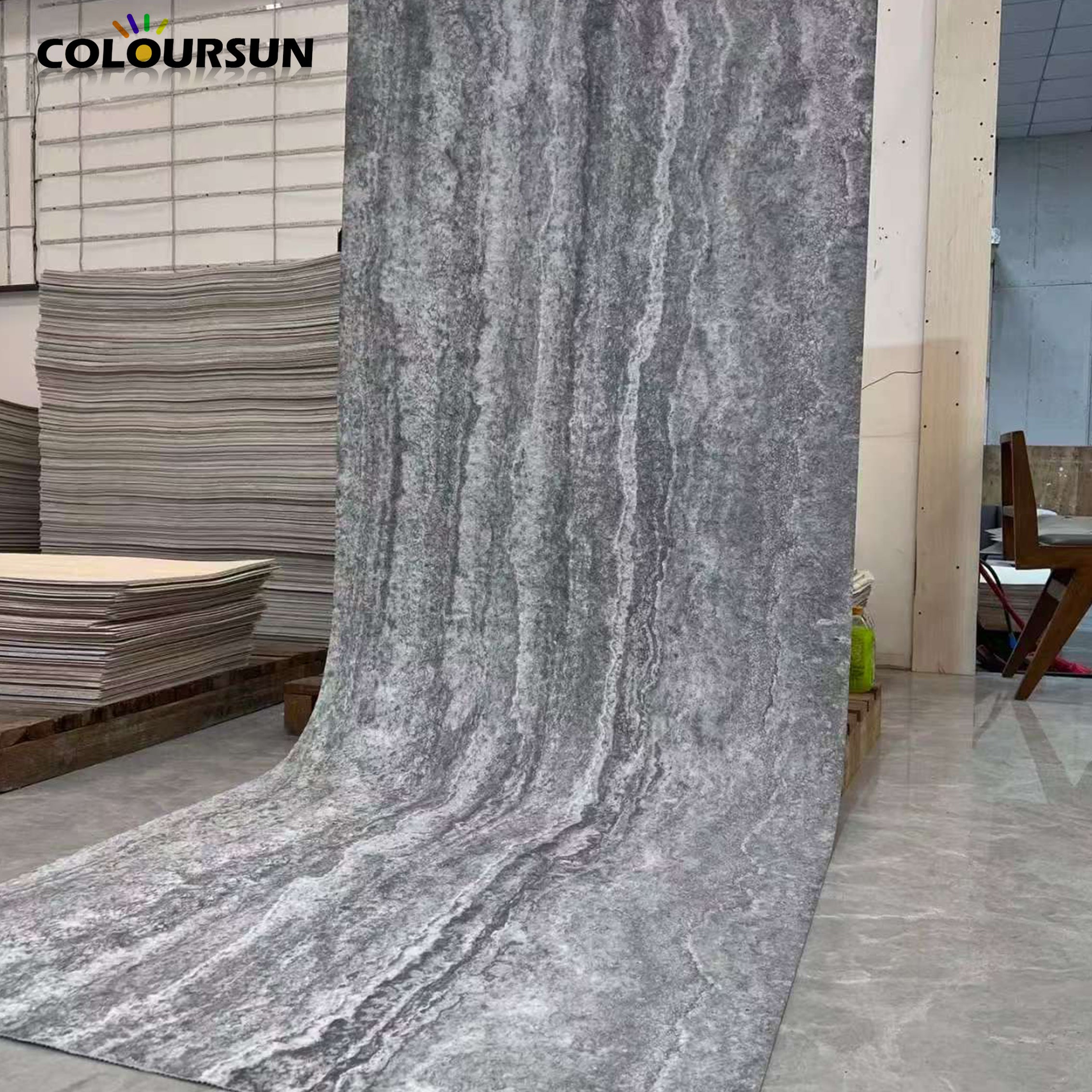 Mẫu thiết kế hiện đại gạch lát đá tự nhiên 3D dẻo nhẹ giá cả phải chăng cho khách sạn