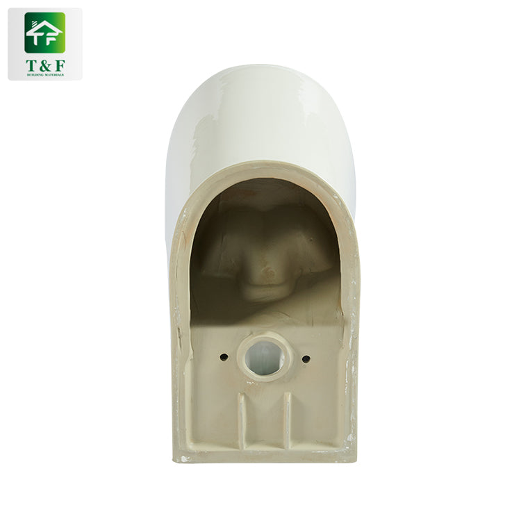 Bồn cầu sứ nguyên khối đặt sàn xả xi phông, kiểu dáng phòng tắm, giá rẻ xuất xưởng.