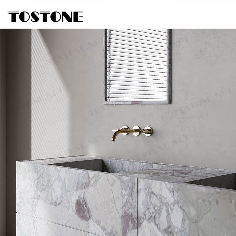 Tostone Bàn Trang Điểm Sang Trọng Cẩm Thạch Monet Phong Cách Hiện Đại, Lắp Ráp Sẵn Dùng Cho Trang Trí Nội Thất Căn Hộ, Biệt Thự, Khách Sạn