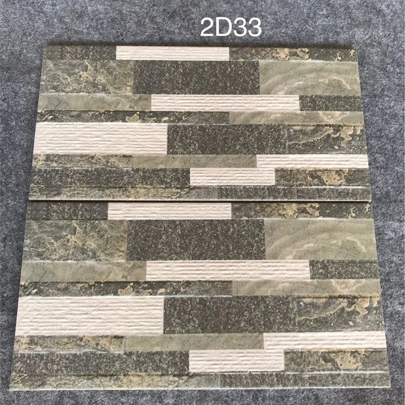 Gạch Sứ Ceramic 3D Ốp Tường Bán Chạy Giá Rẻ 200x400mm Trang Trí Ngoại Thất Biệt Thự