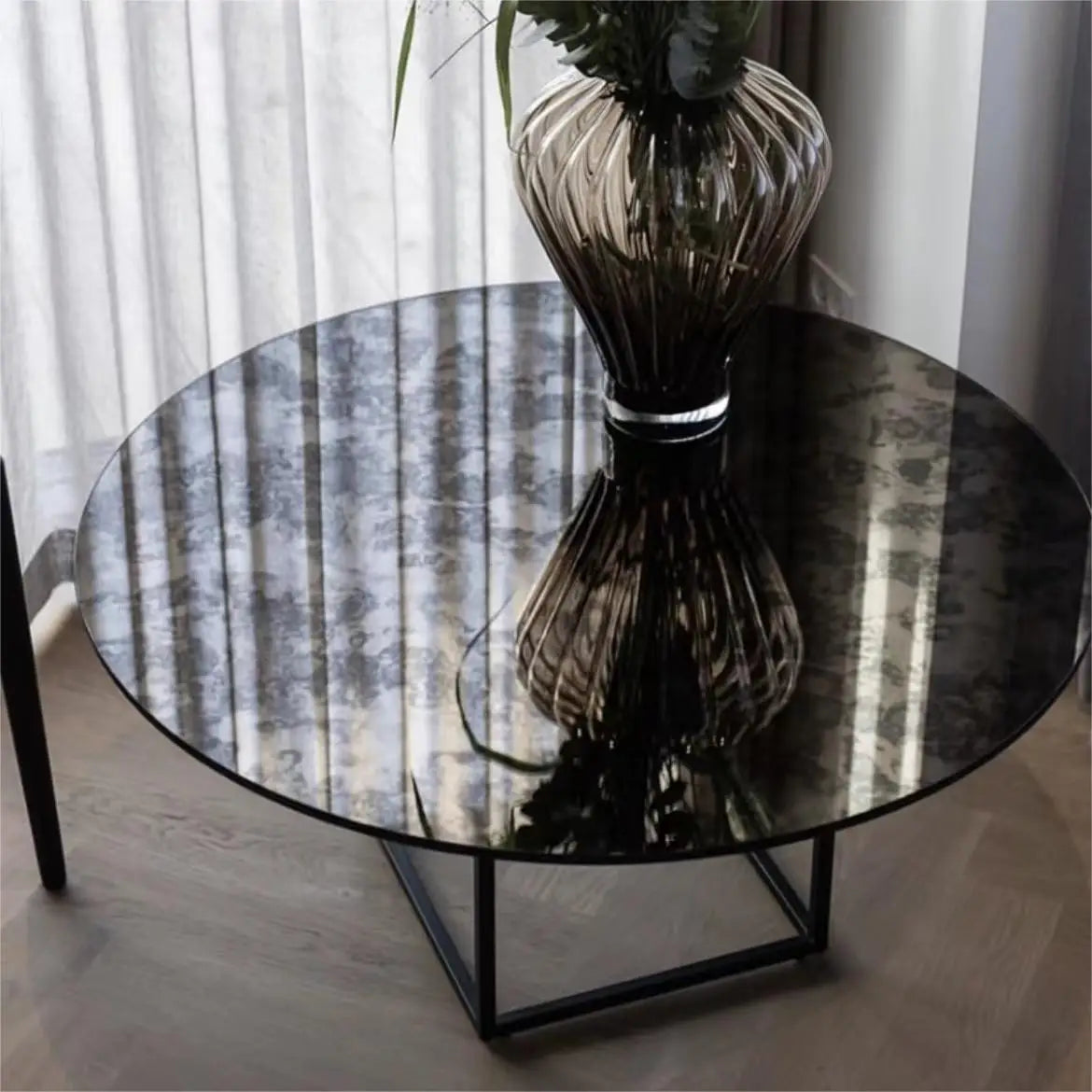 Gương Nghệ Thuật Xanh Cổ Điển Phong Cách Trung Quốc