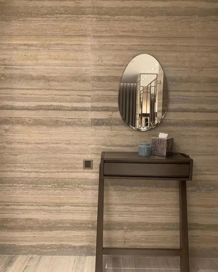 Gạch Ốp Cẩm Thạch Travertine Beige Thanh Lịch