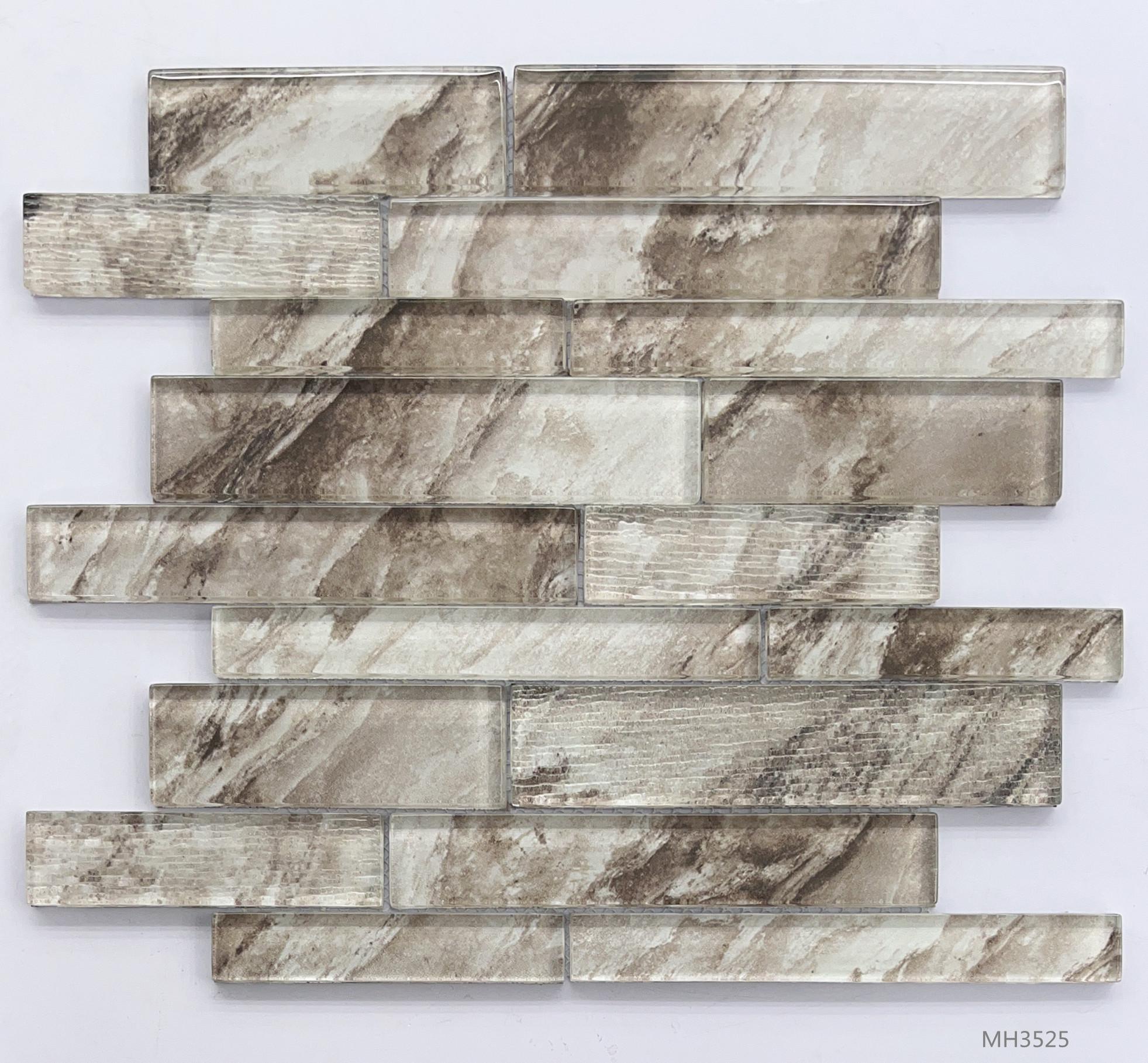 Gạch Mosaic Cổ Điển Kết Cấu Mộc Mạc Dành Cho Mặt Bàn Sân Hiên Ngoài Trời