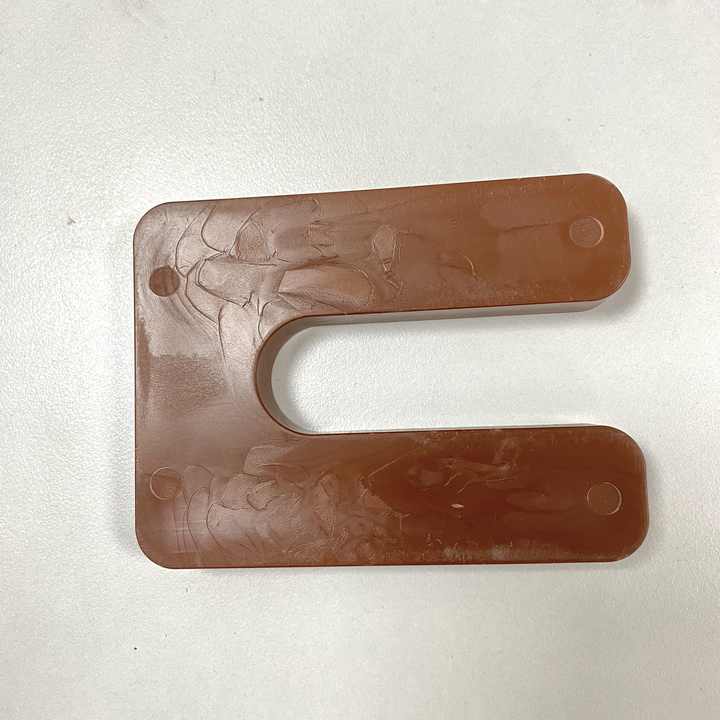 Miếng đệm móng ngựa bằng nhựa hình chữ U 1/2&#39;&#39; Miếng đệm cửa sổ Miếng đệm nhựa cho kết cấu kính