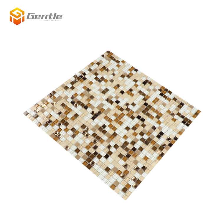 Gạch Mosaic Kính Pha Lê Mini Chất Lượng Cao, Miếng Mosaic Tự Làm Dùng Để Trang Trí Nội Thất