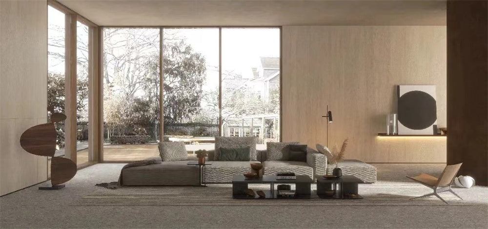 Tấm đá nung kết 1600x3200x12mm chất lượng cao vân đá travertine màu be ốp tường