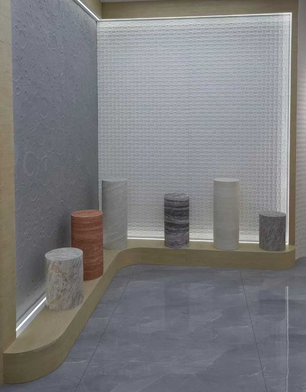 Gạch ốp lát MCM kiểu đá dẻo, giá cả phải chăng, cá nhân hóa, cạnh tranh.