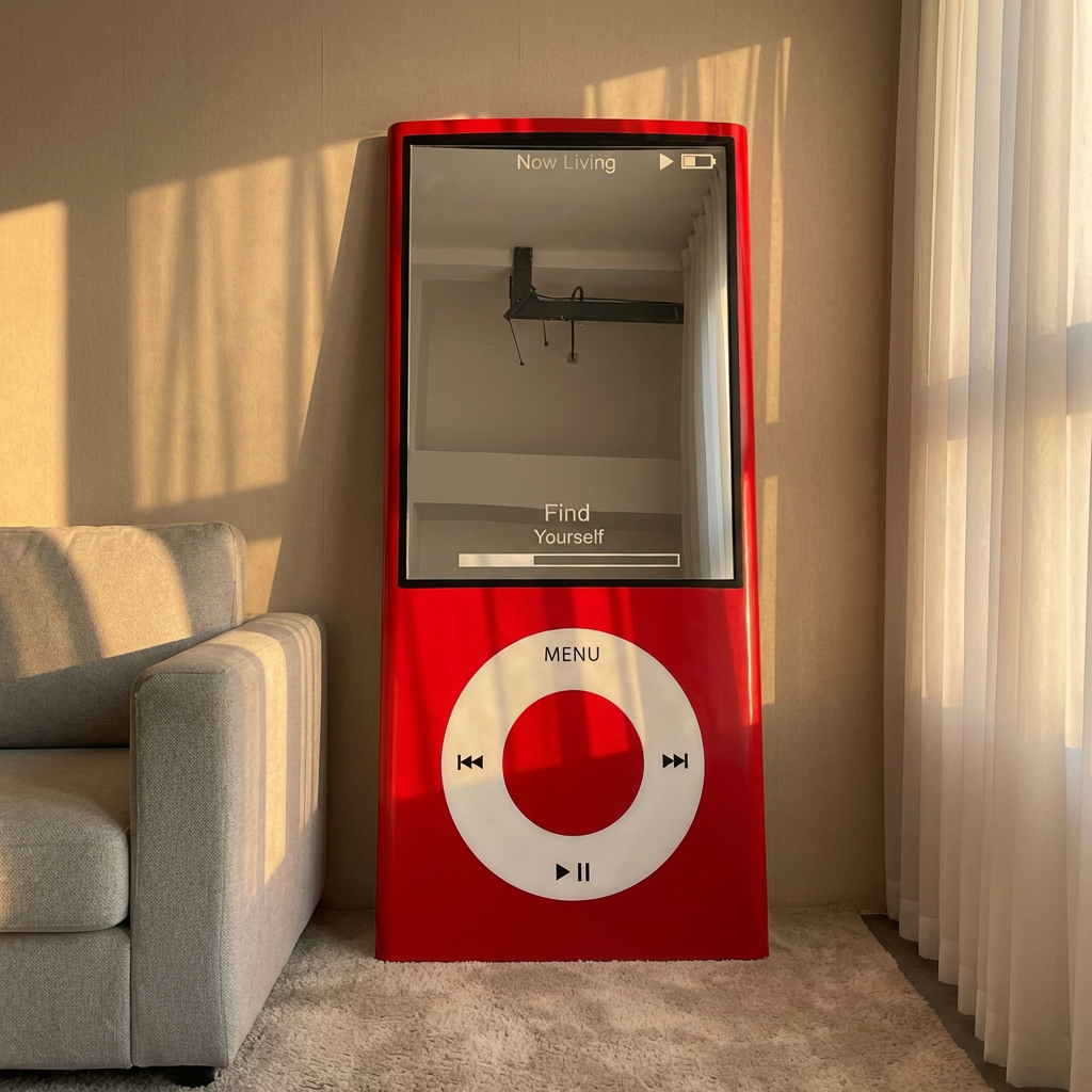 Gương Trang Trí Hình IPod Bằng Gỗ Nhiều Màu Dùng Để Trang Trí Nhà Cửa Và Làm Gương Trưng Bày