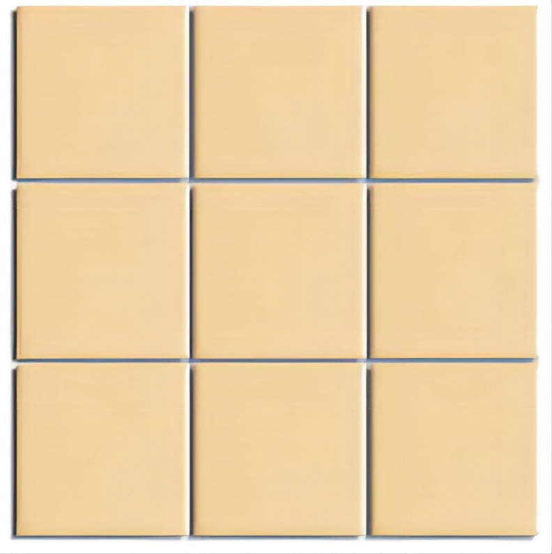 Gạch Mosaic Sứ Tráng Men Màu Đất Mờ Gắn Lưới 10x10 Ốp Tường Trang Trí Trong Nhà 300x300mm