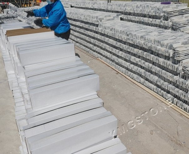 Tấm ốp đá phiến tự nhiên Alaska Xám Mây kháng axit chống ăn mòn