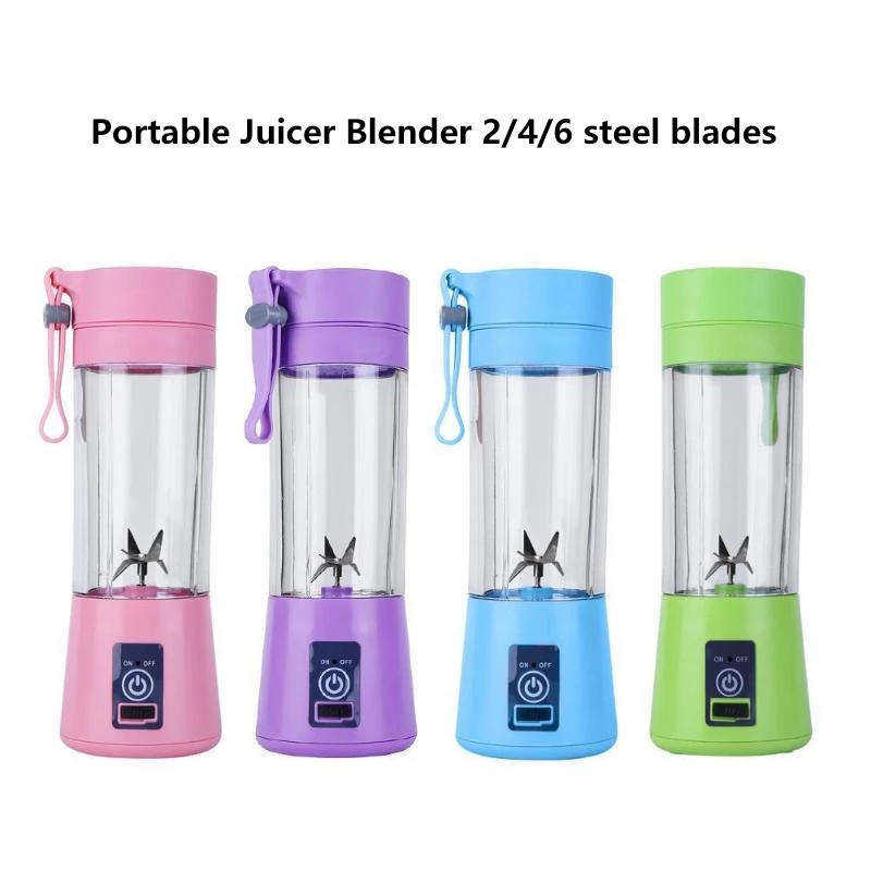 Bán sỉ Máy ép cam và xay sinh tố mini cầm tay sạc USB dùng cho thương mại
