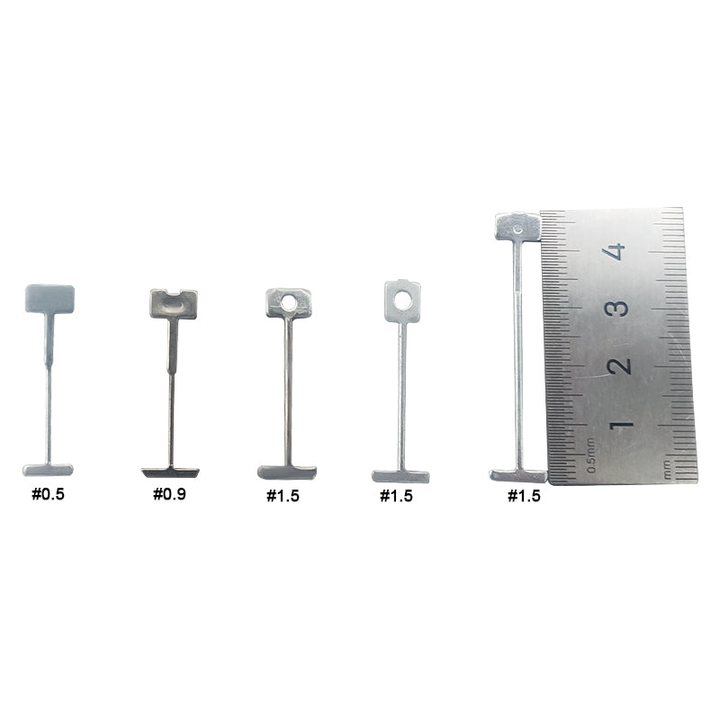 Bộ dụng cụ cân bằng gạch 50 cái hiện đại 1.0mm 1.5mm