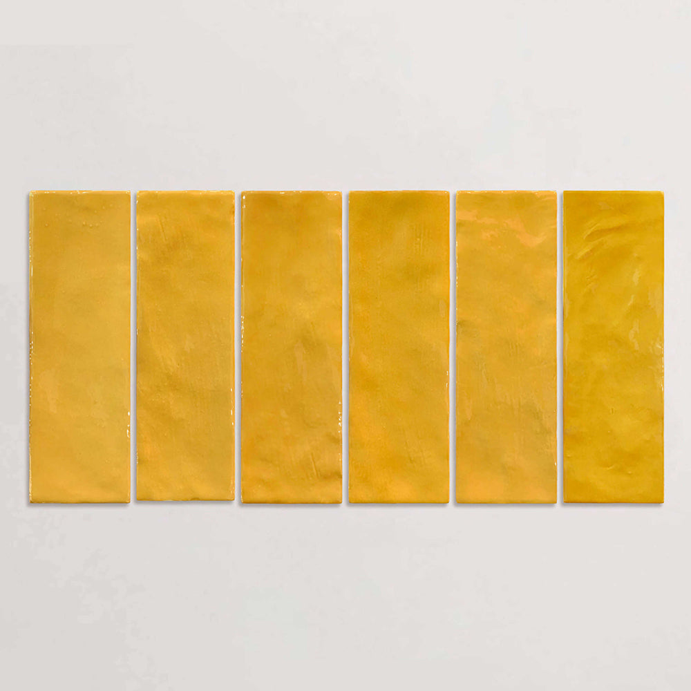 Gạch thẻ mosaic gốm sứ trang trí thủ công nhiều màu sắc 65 X 200 mm cho phòng tắm, nhà bếp, phòng khách, phòng ăn