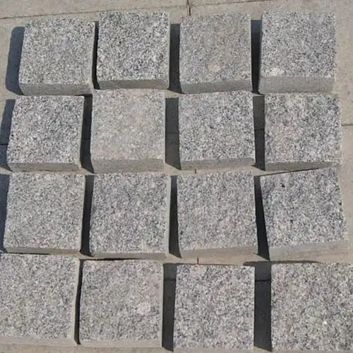 Đá lát granite xám tùy chỉnh, bề mặt chống trơn trượt