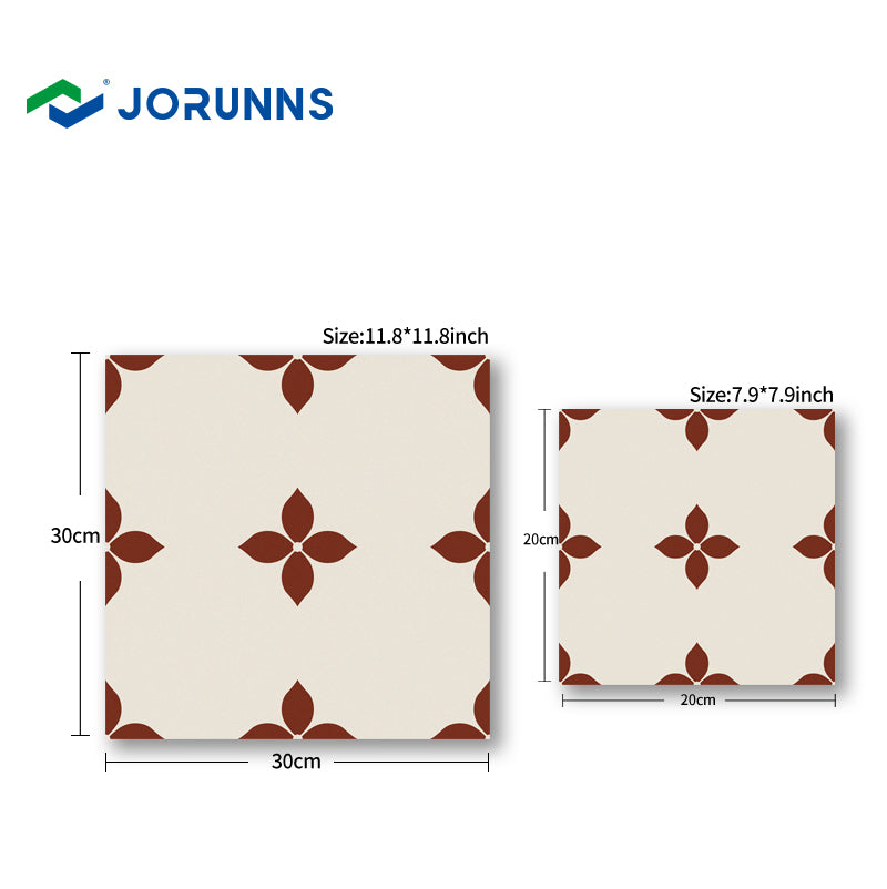 JORUNNS 12 inch Gạch lát sàn PVC tự dính bóc dán tự lắp đặt dùng trong gia đình giá tốt nhất, và các loại Giấy dán tường/Tấm ốp tường khác