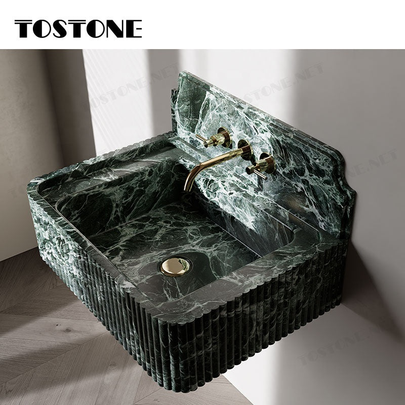 Bồn Rửa Tostone Verde Alpi Tự Nhiên Xanh 50cm