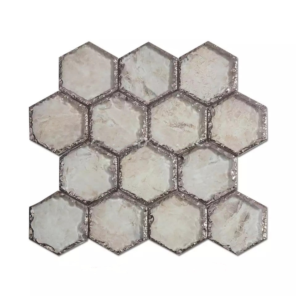 Gạch Mosaic ốp tường nội thất chất lượng cao, tùy chỉnh nhà máy, Gạch nghệ thuật gốm sứ thủ công, Mosaic kính dùng cho tường phòng tắm