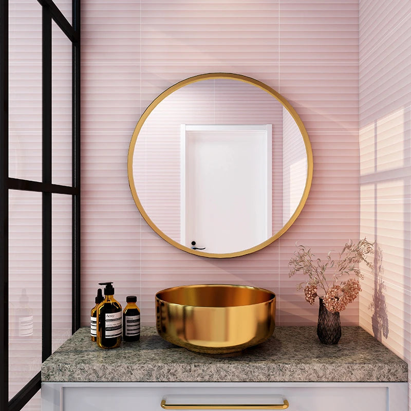 Gạch ốp tường 300x600mm gợn sóng trắng