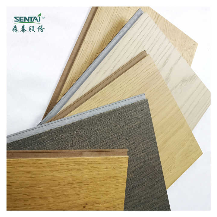 Sàn SPC thiết kế hiện đại, chống thấm nước, bề mặt nhẵn mịn, làm từ vật liệu PU, thích hợp cho khách sạn