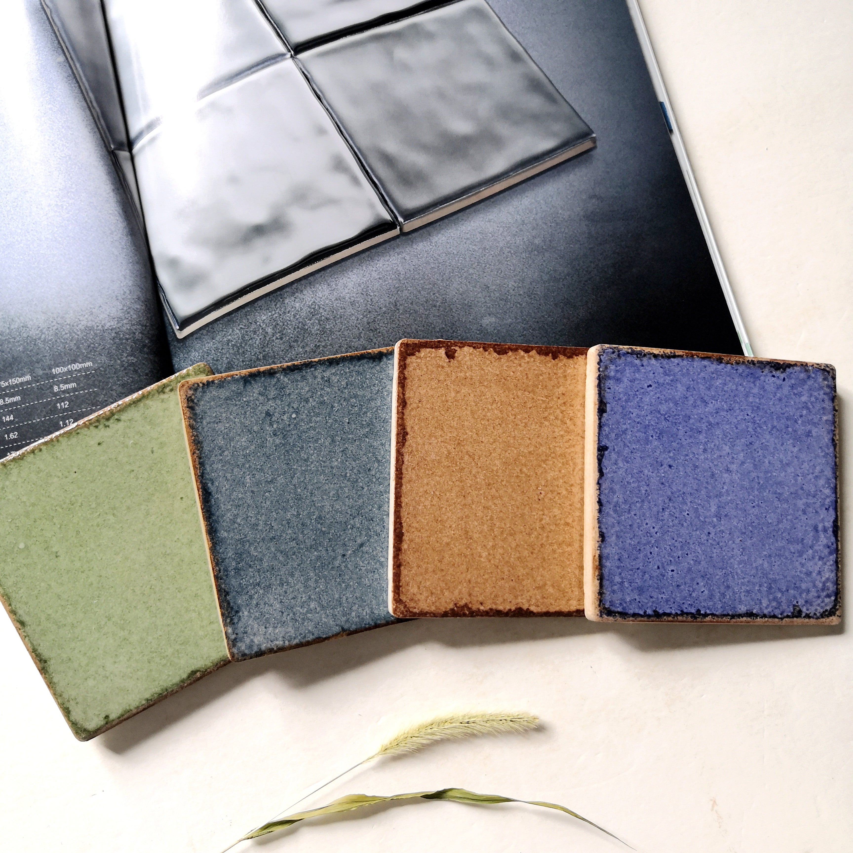 Gạch ốp tường phong cách công nghiệp mộc mạc, 4x4 inch (10x10cm), dùng cho nội thất nhà bếp và phòng tắm, tường nền quầy bar khách sạn, thủ công.