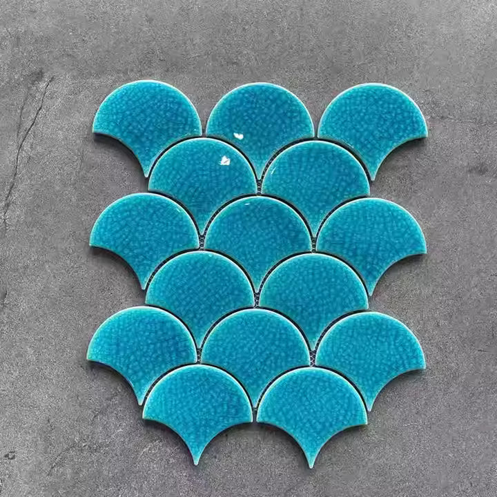 Gạch Mosaic vảy cá 85x95mm SH90147 – Daisan Store