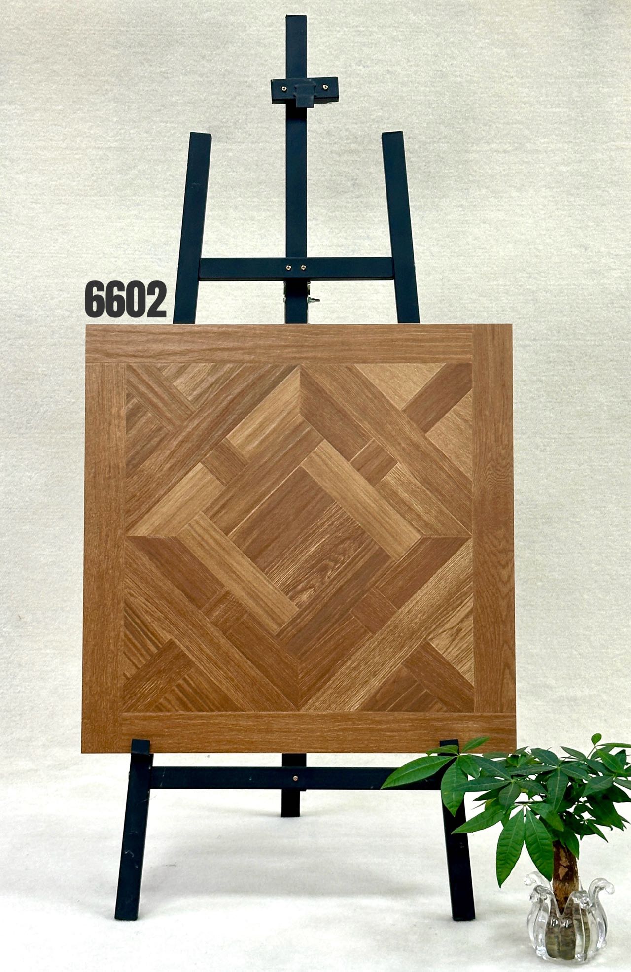 Gạch Sứ Đồng Chất Men Mờ Kháng Khuẩn Họa Tiết Vân Gỗ Hoa 600x600 Lát Sàn Nội Thất Biệt Thự Hiện Đại Phòng Khách