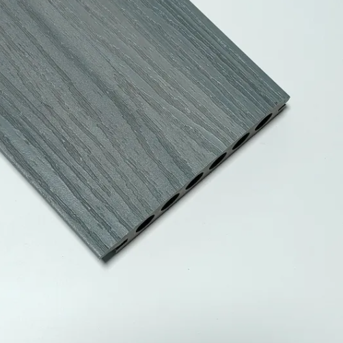 Sàn gỗ nhựa composite WPC thế hệ thứ hai đồng đùn profile rỗng 145x21 thân thiện môi trường chống trượt cho lối đi sân vườn sang trọng