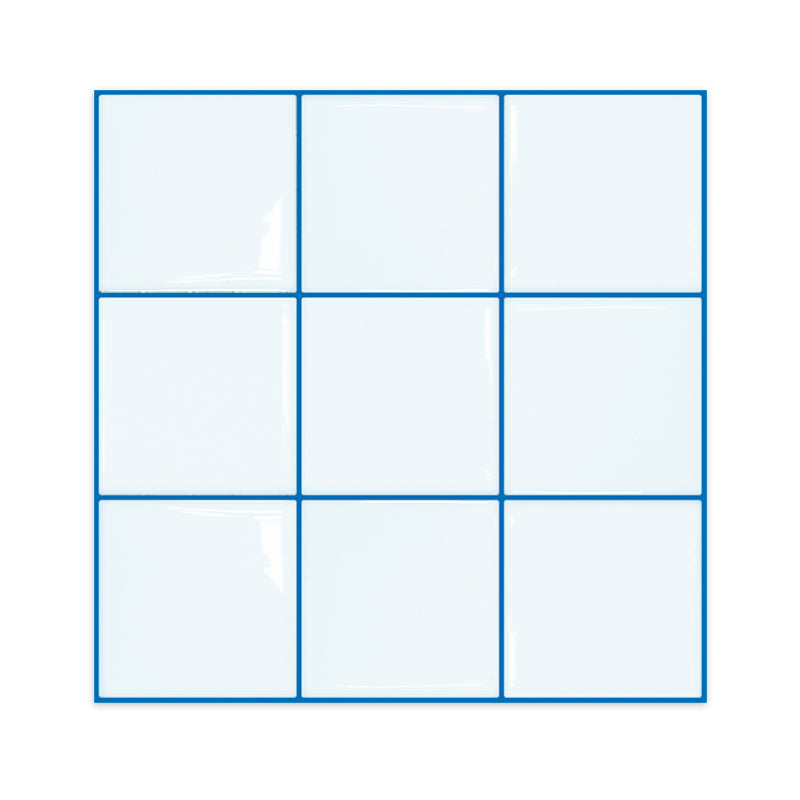 Decal 3D Gạch Lưới Xanh Dán Tường Bếp Chống Nước