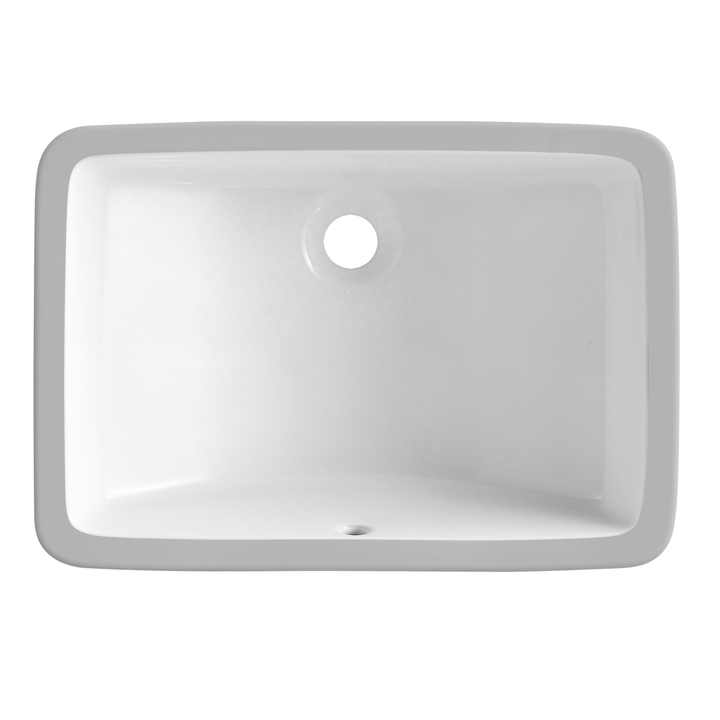 Chậu rửa mặt phòng tắm bằng gốm sứ đá cẩm thạch giá rẻ CUPC 18&#39;&#39; X 12&#39;&#39;