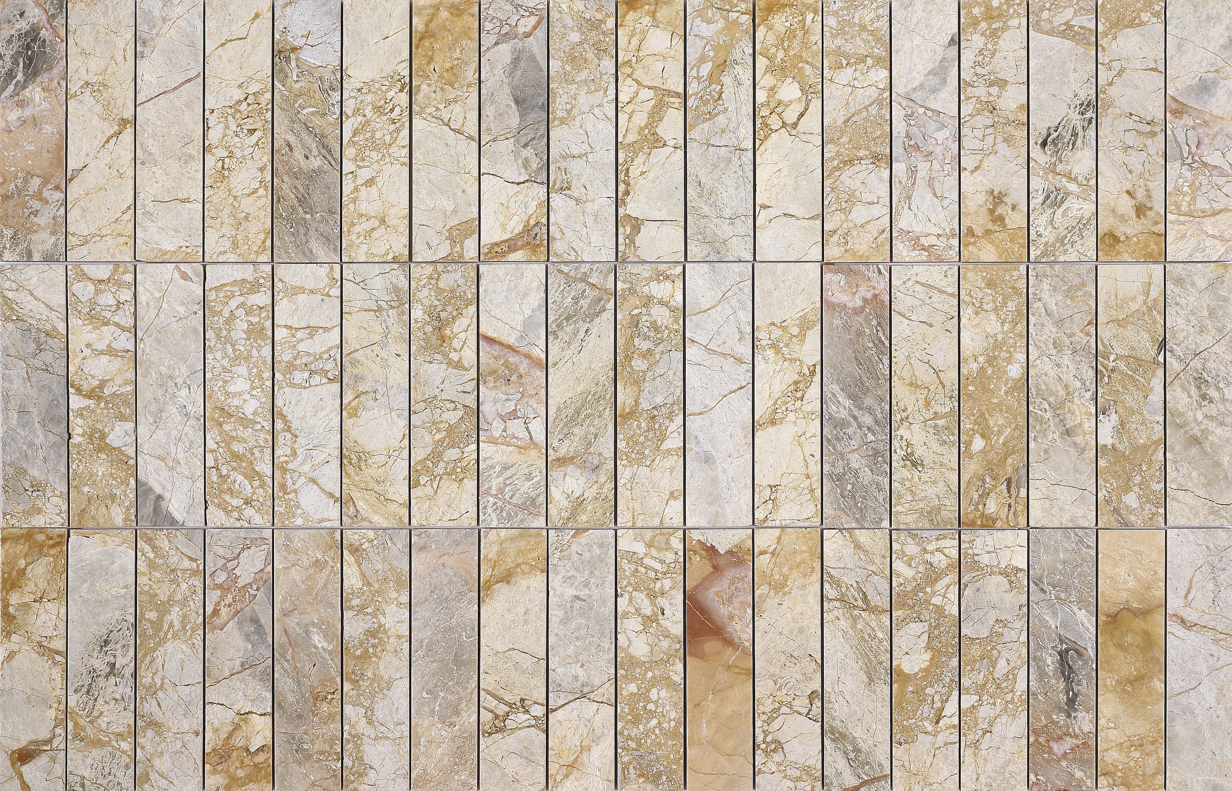 Gạch Mosaic Đá 10mm Ốp Tường Sàn Hiện Đại Bằng Đá Cẩm Thạch Tự Nhiên Bán Chạy Dùng Cho Khách Sạn, Ốp Bếp Và Dải Trang Trí Phòng Tắm