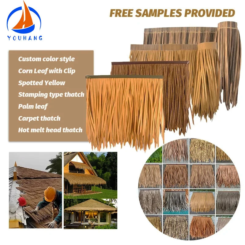 Cape Hut Decoration African Square Touch Fire Roofs From 20 Sheets Material Roof Tiles