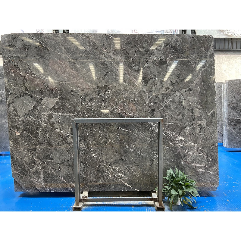 Tấm Đá Cẩm Thạch Thổ Nhĩ Kỳ Nâu Đậm Lát Sàn