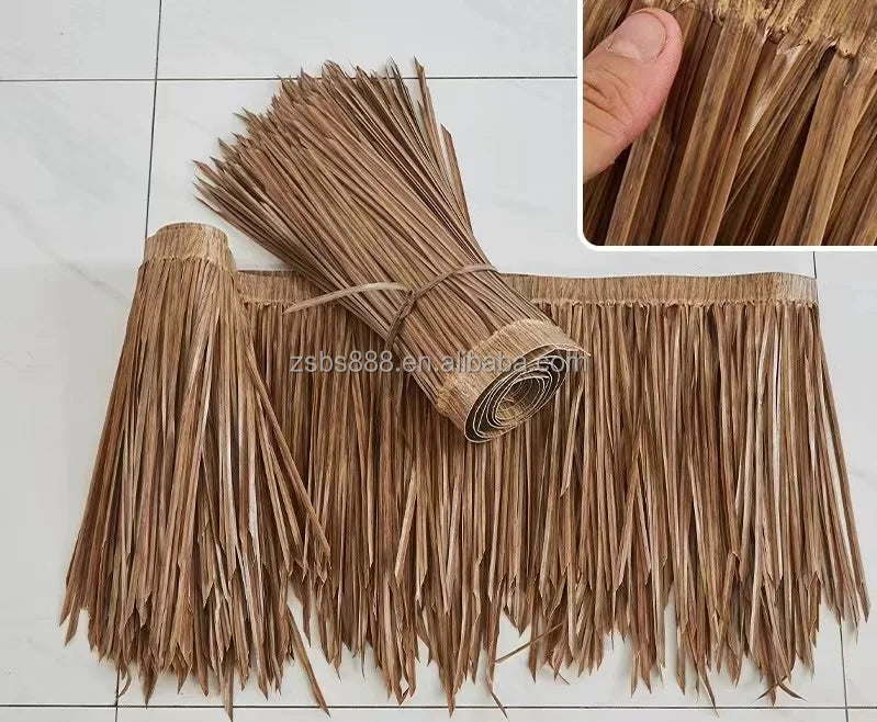 Long Life Artificial Roof Thatch Tiles for House Villa