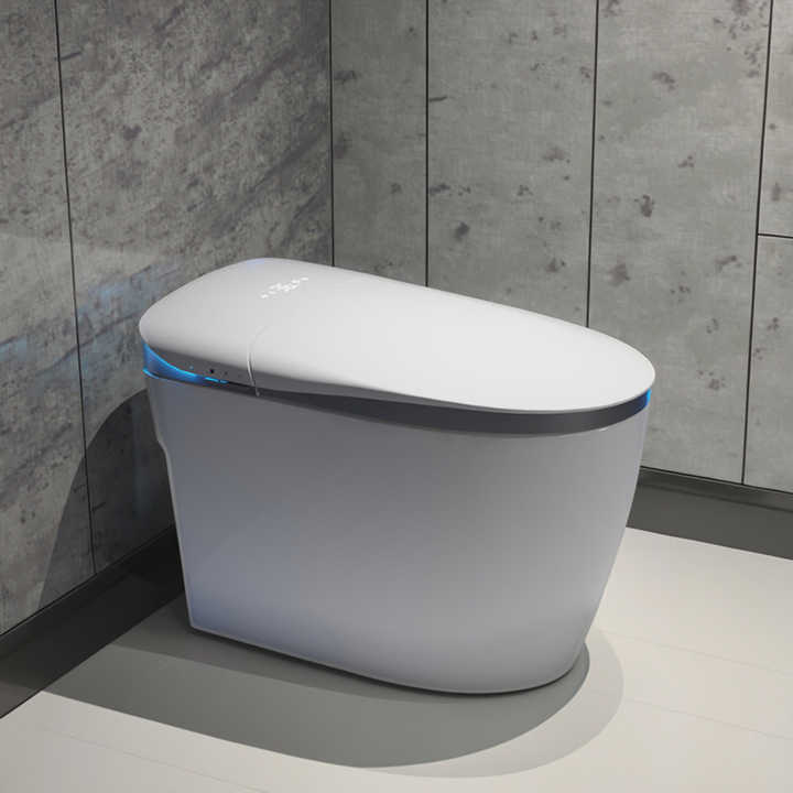 Thiết bị vệ sinh tự động xả nước cao cấp, bồn cầu thông minh tự động cho nhà tắm