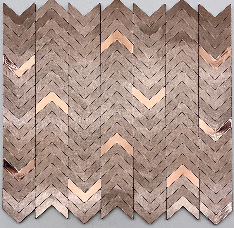 Giá xuất xưởng Gạch bóc dán gương mosaic xương cá phòng ngủ
