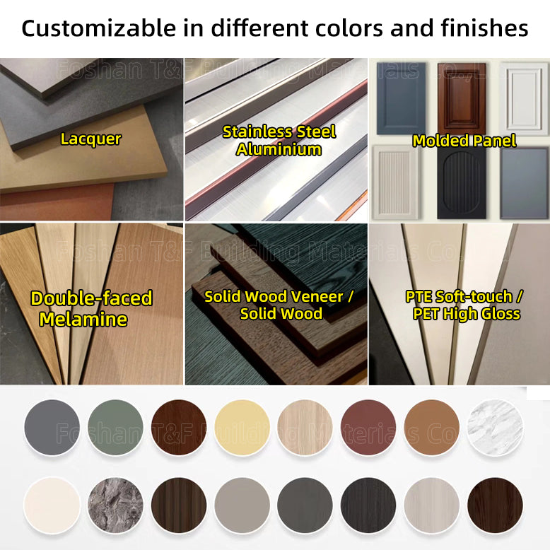 Tủ Bếp Gỗ Đen Hiện Đại Thiết Kế Tùy Chỉnh Trọn Bộ Nội Thất Gia Đình